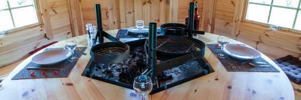 Kota Grill - Option fondue au chocolat à la bougie